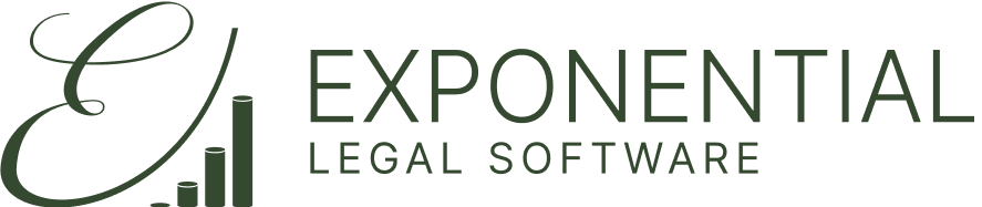 Exponential Legal Software Logo